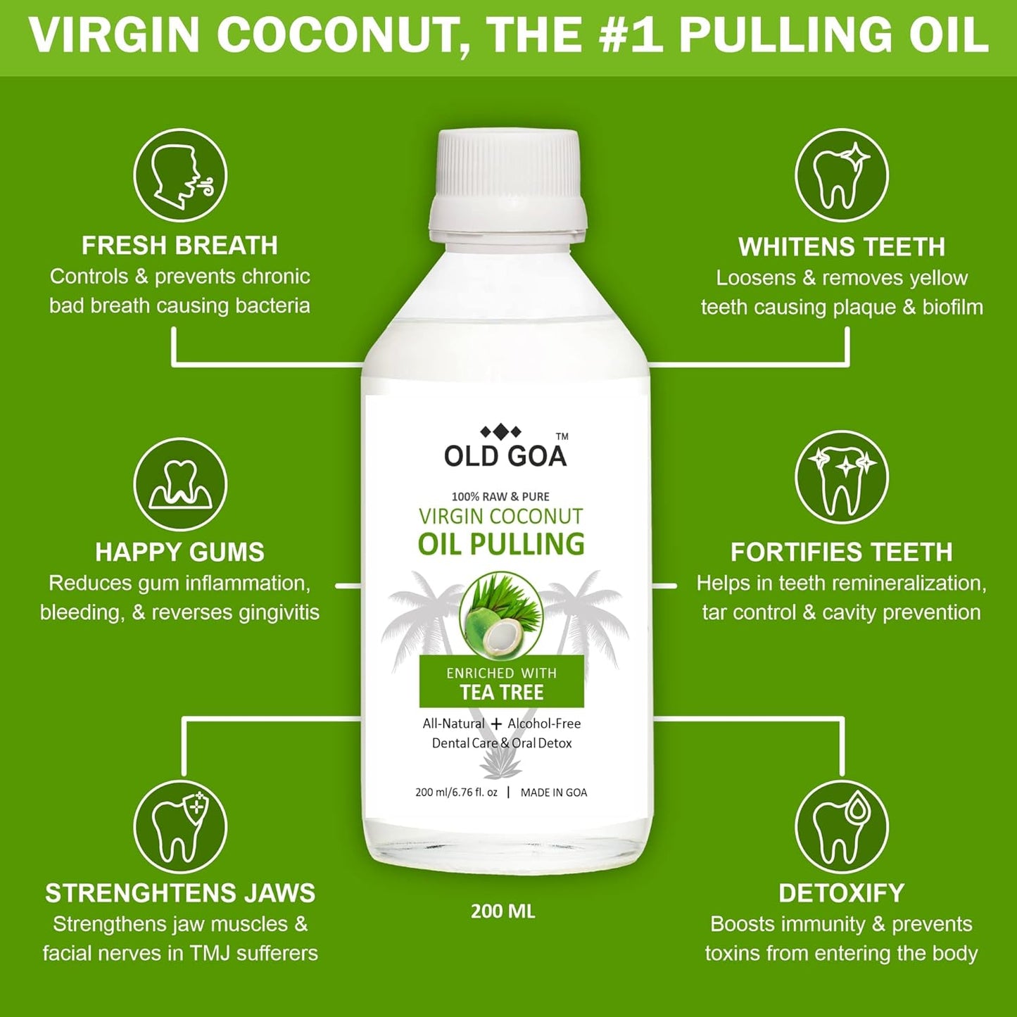 Oil Pulling Tea Tree-OLDGOA Oils