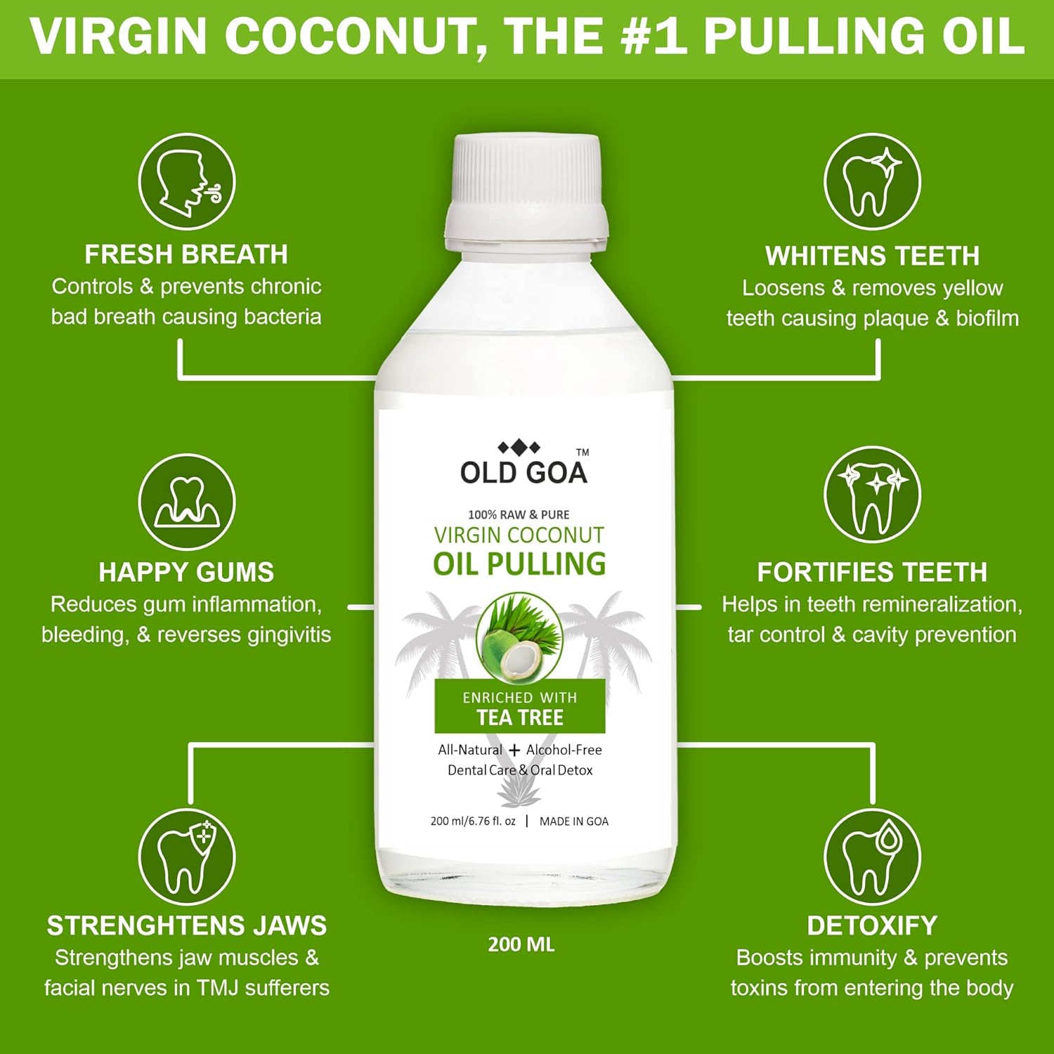 Oil Pulling Tea Tree-OLDGOA Oils