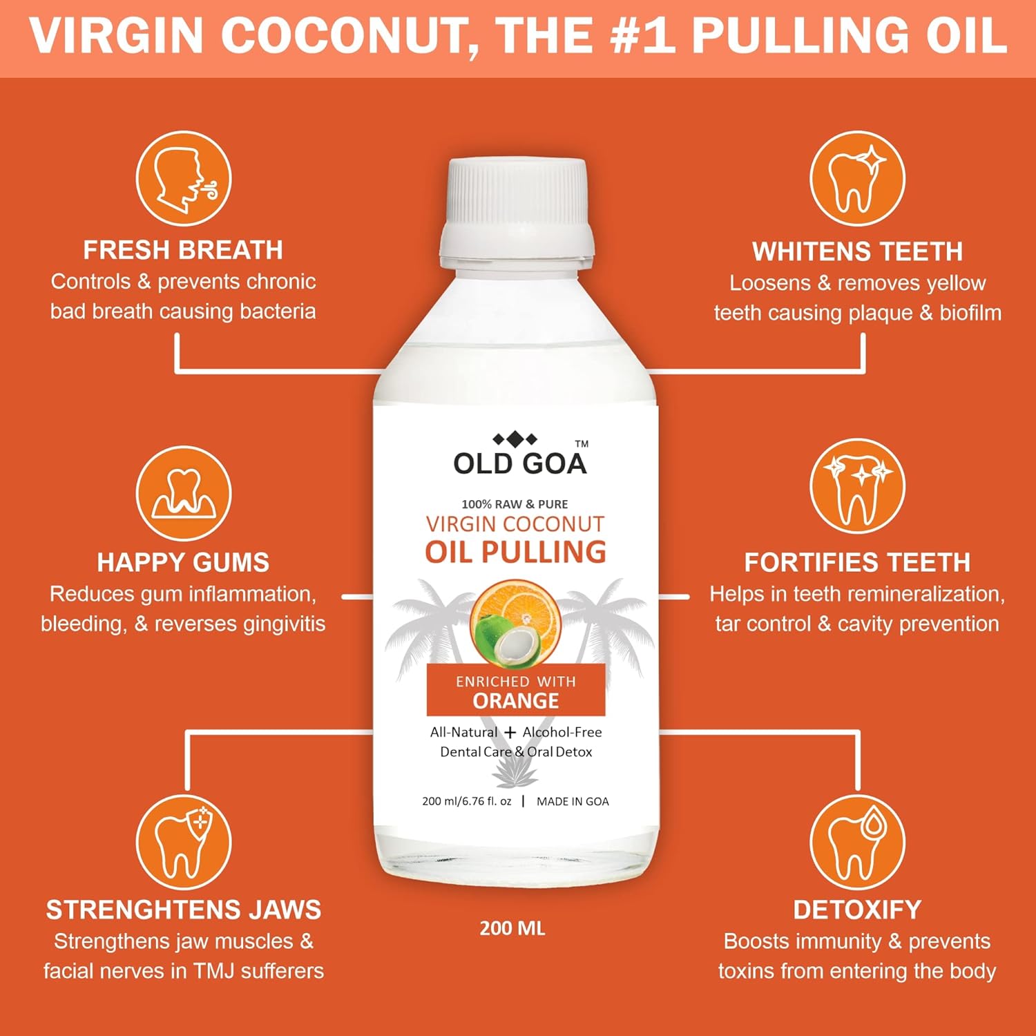 Oil Pulling Orange-OLDGOA Oils