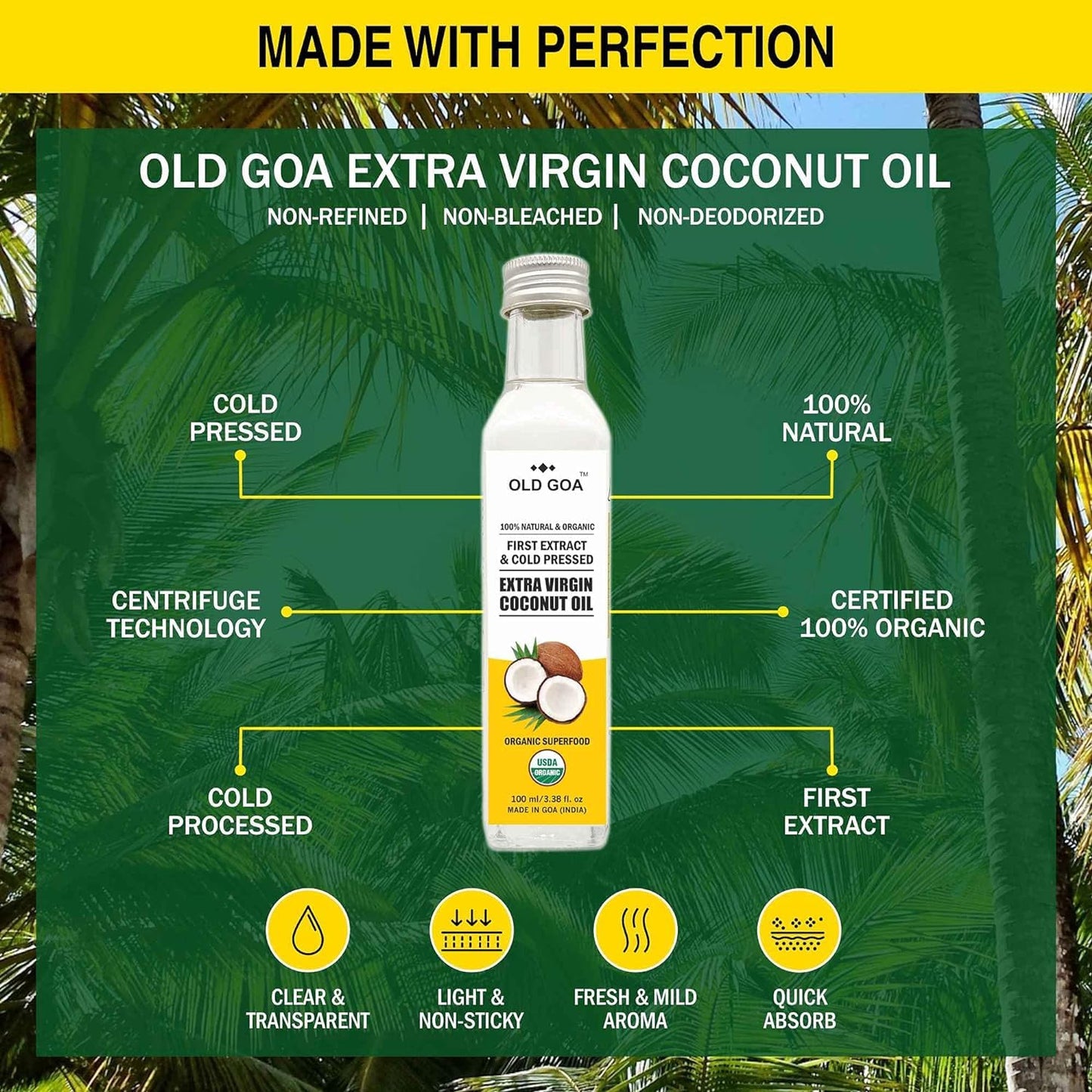 Virgin Coconut Oil-OLDGOA Oils