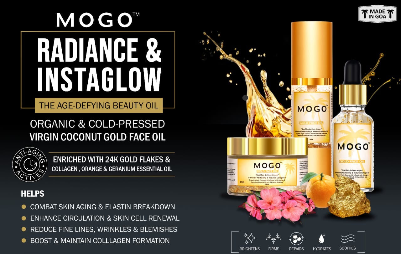 MOGO Gold Anti-aging Face Oil -OLDGOA Oils