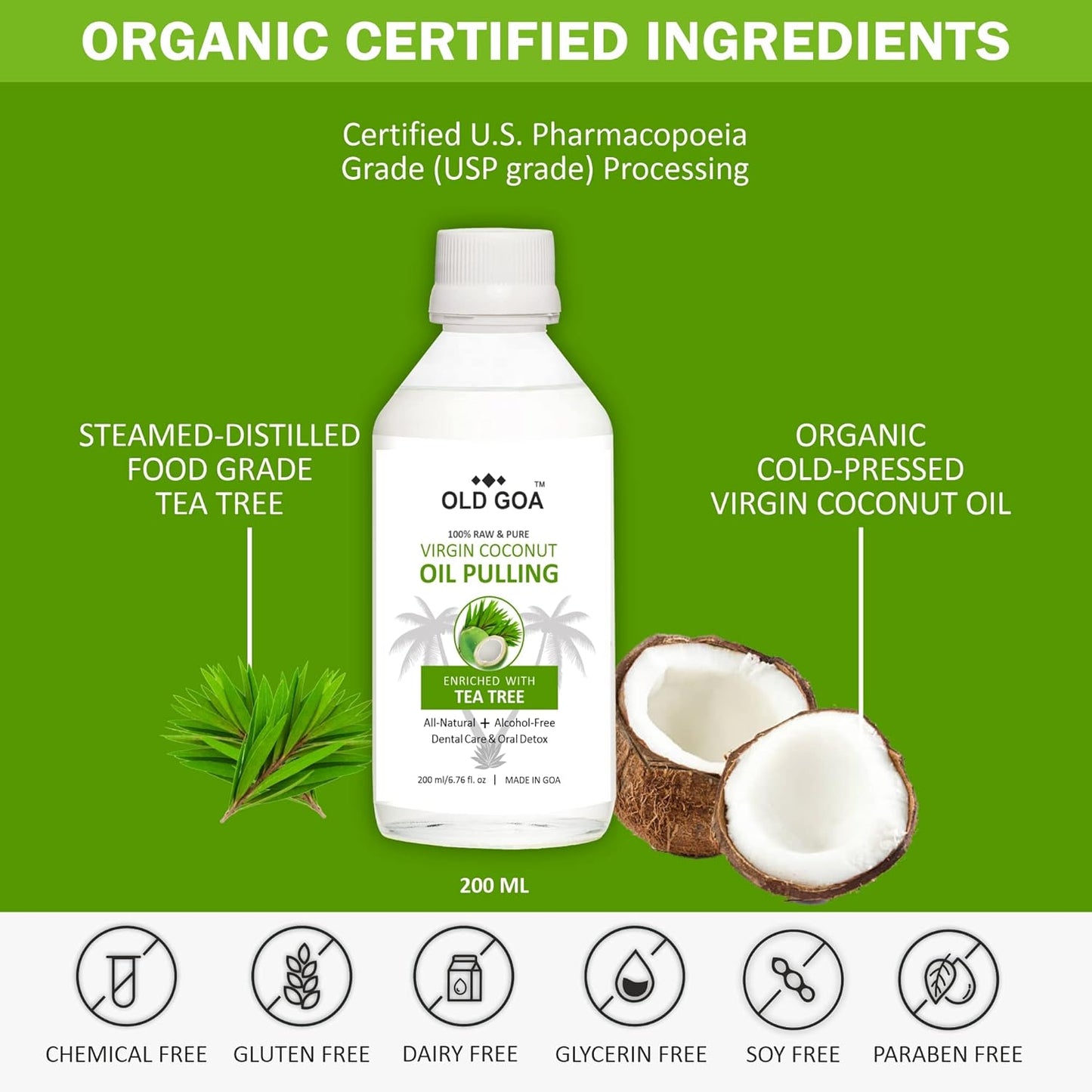 Oil Pulling Tea Tree-OLDGOA Oils