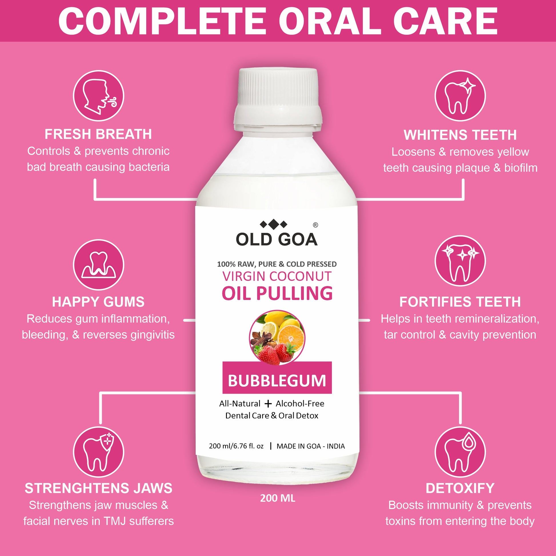 Oil Pulling Bubblegum-OLDGOA Oils
