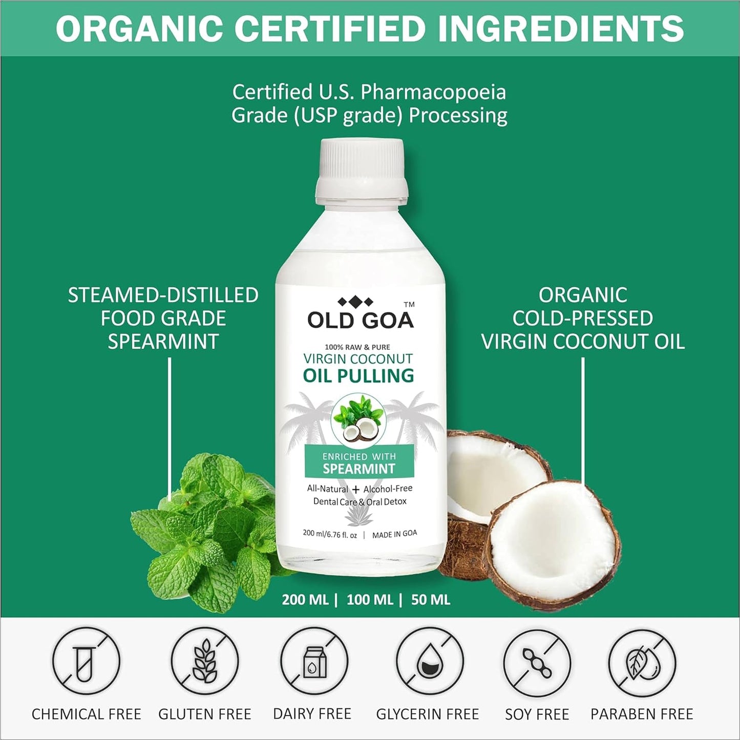 Oil Pulling Spearmint-OLDGOA Oils