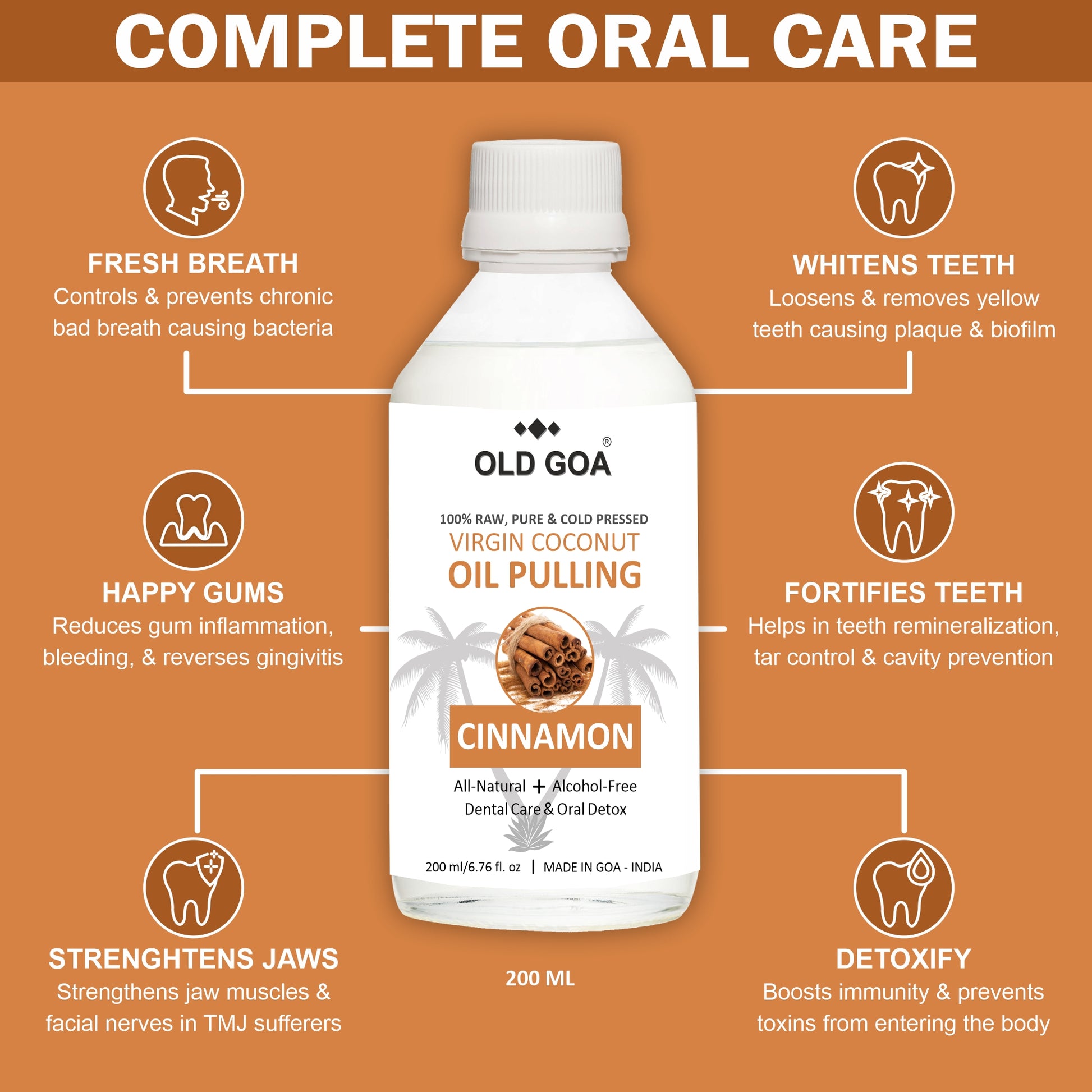 Oil Pulling Cinnamon-OLDGOA Oils