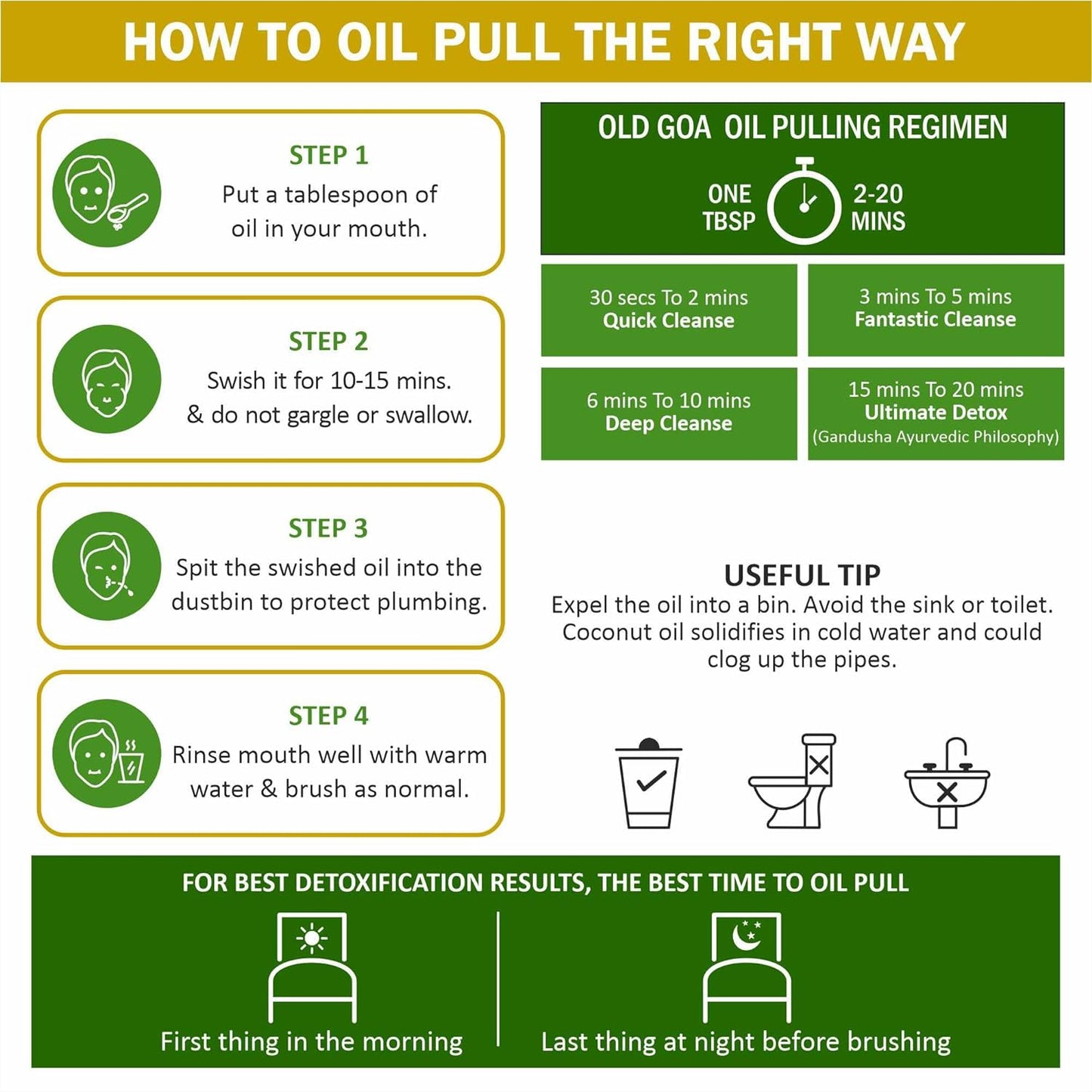 Oil Pulling Clove