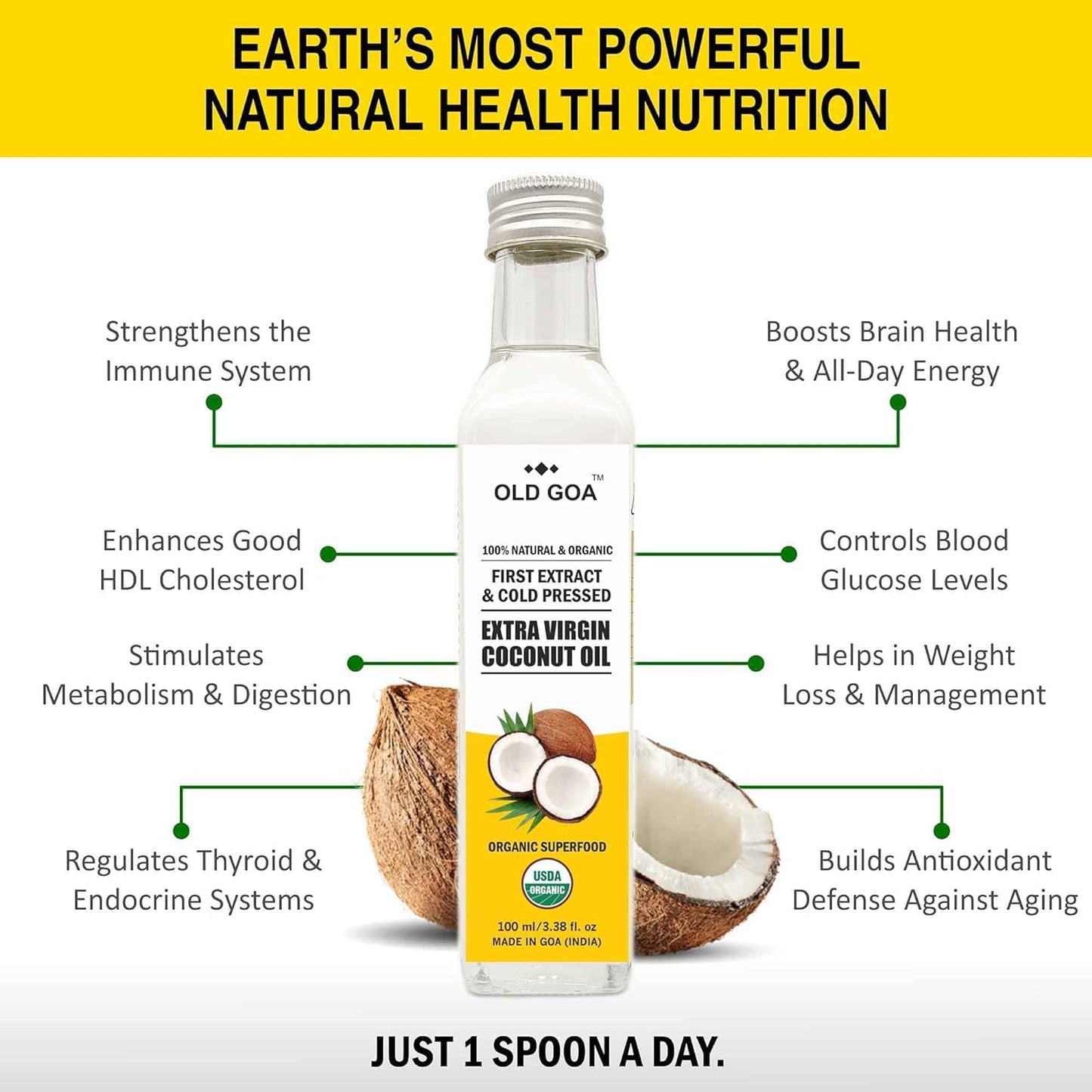 Virgin Coconut Oil-OLDGOA Oils