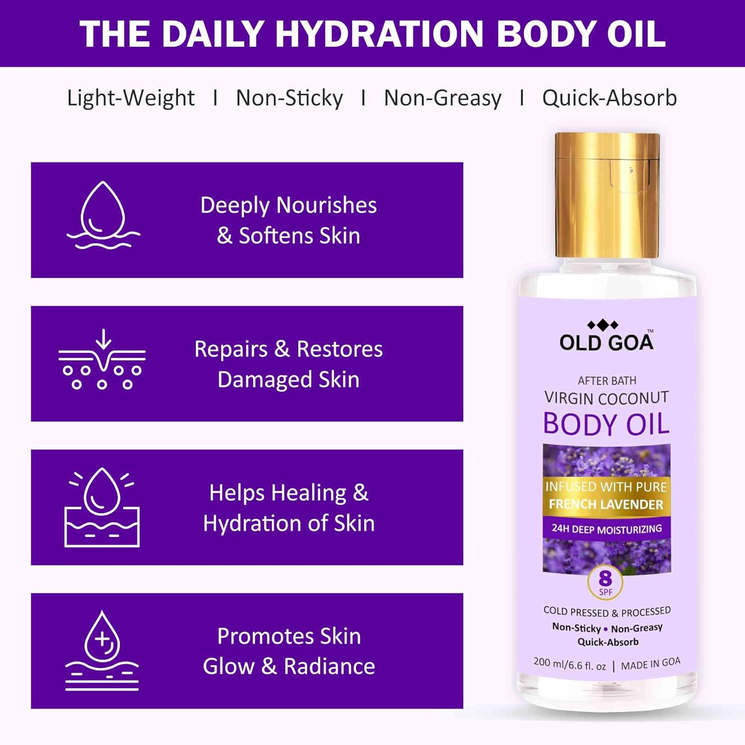 Body Oil Lavender-OLDGOA Oils
