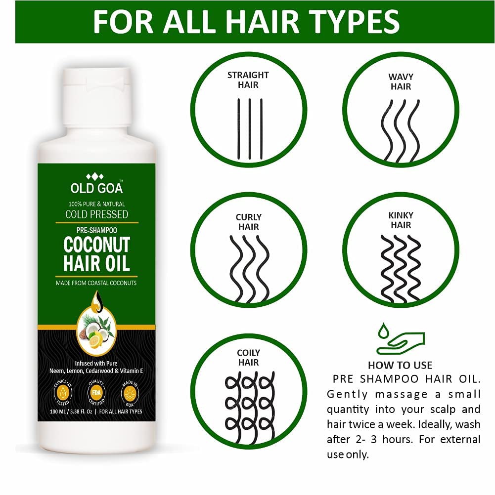 Coconut Hair Oil-OLDGOA Oils