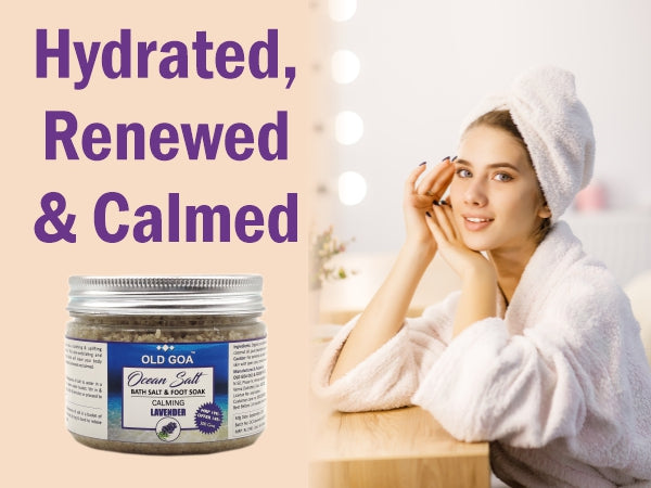 Ocean Bath Salt Lavender |300g-OLDGOA Oils