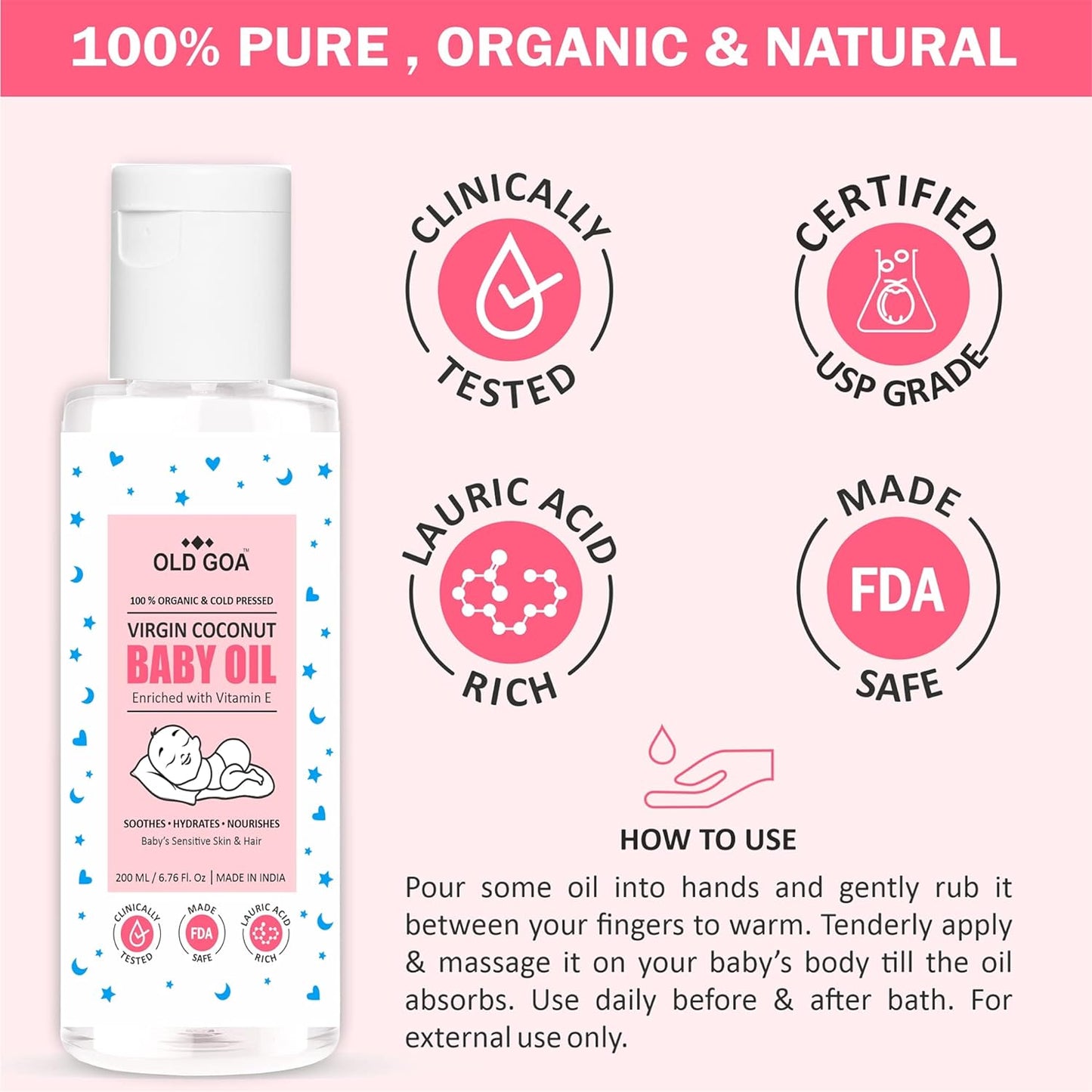 Organic Baby Oil