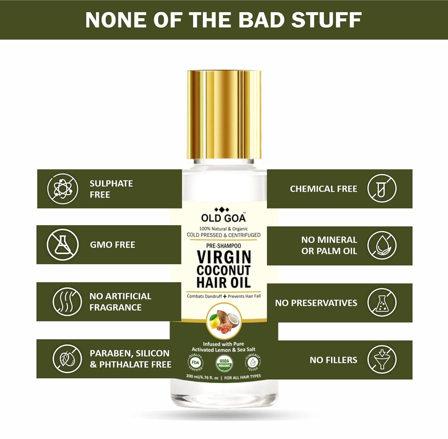 Anti-Dandruff Hair Oil-OLDGOA Oils