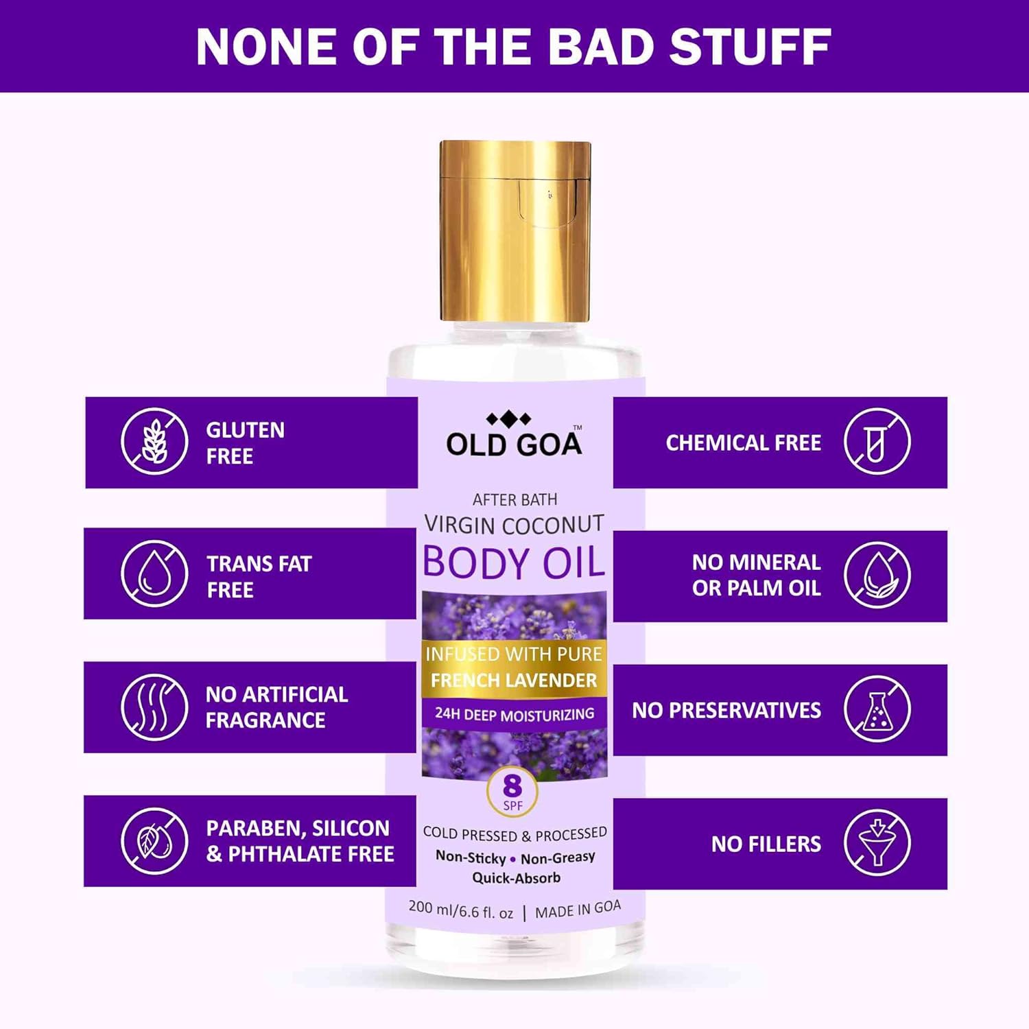 Body Oil Lavender-OLDGOA Oils