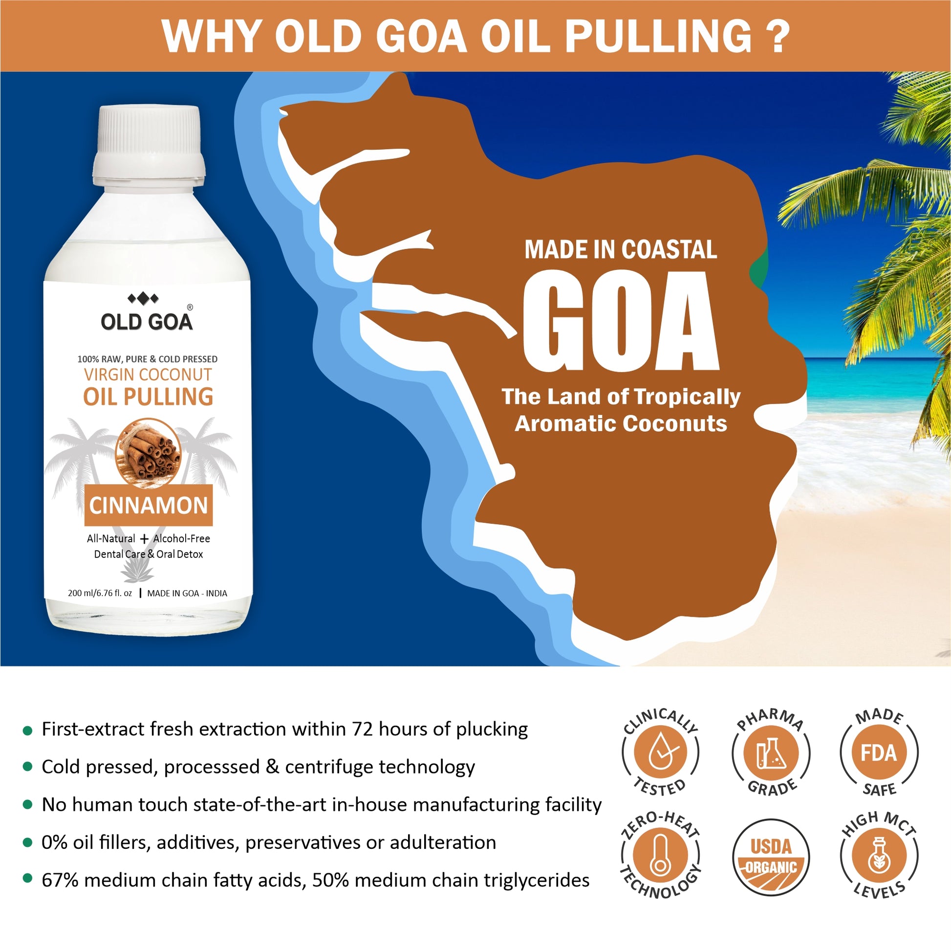 Oil Pulling Cinnamon-OLDGOA Oils