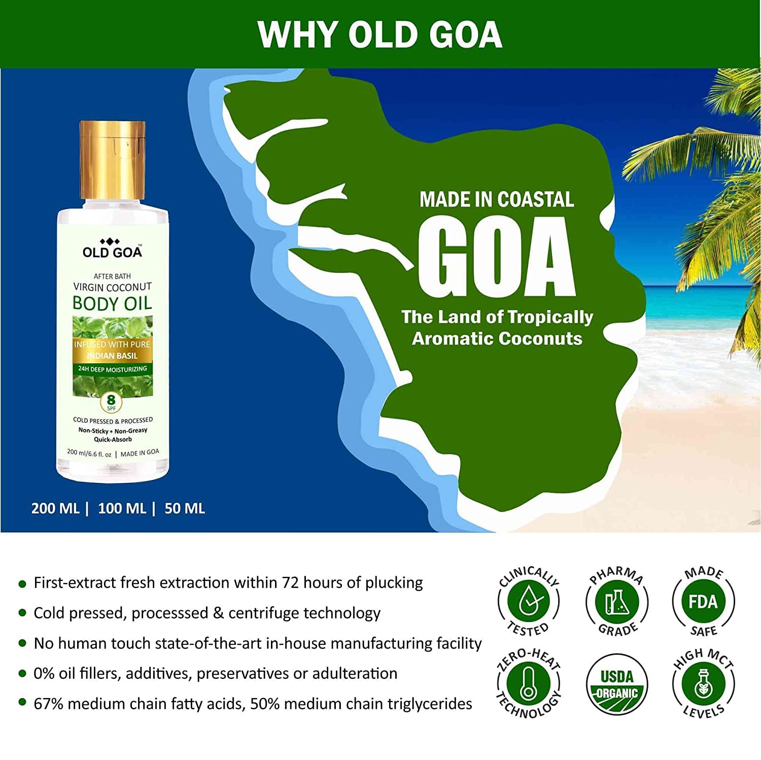 Body Oil English Rose & Basil Combo: Limited Offer!-OLDGOA Oils