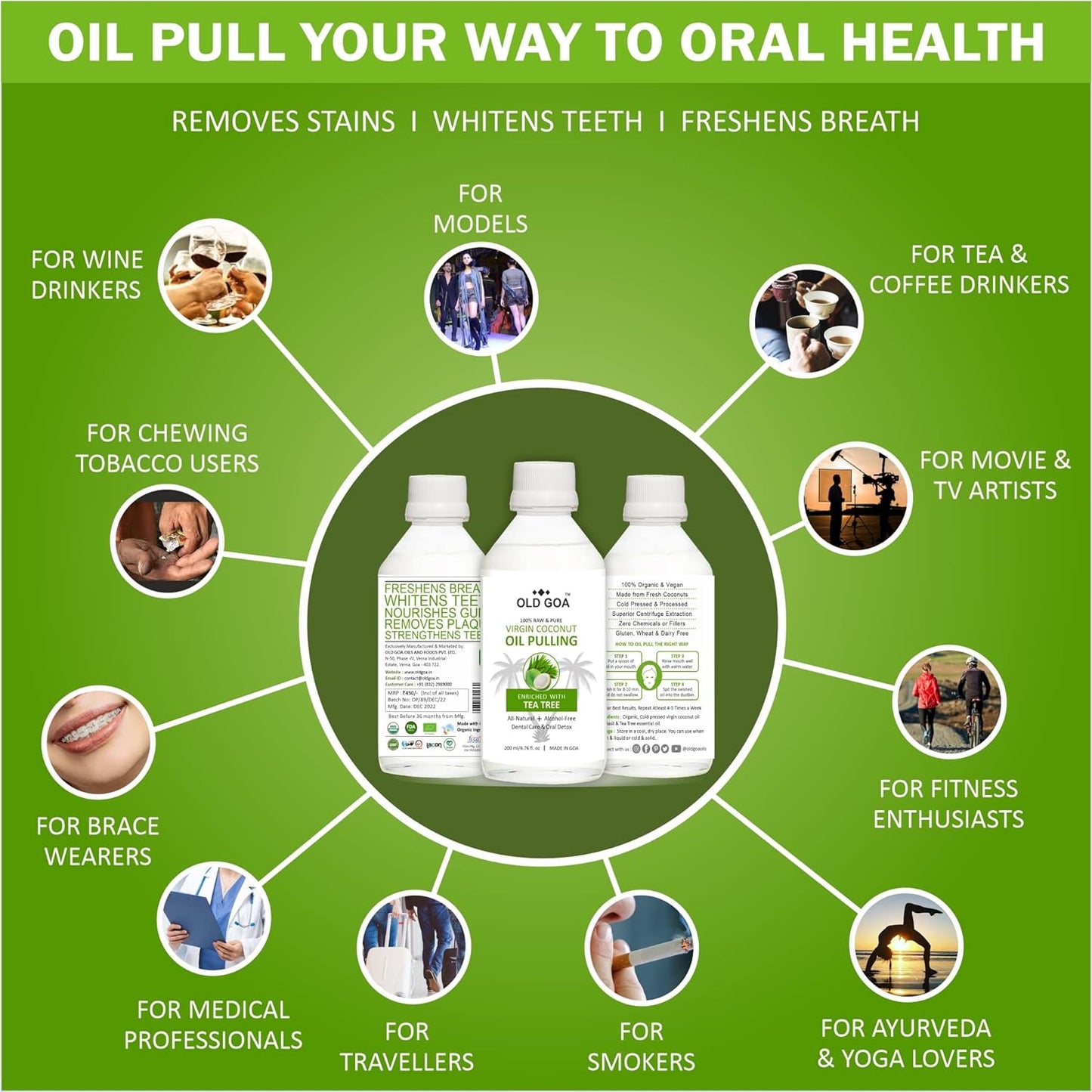 Oil Pulling Tea Tree-OLDGOA Oils