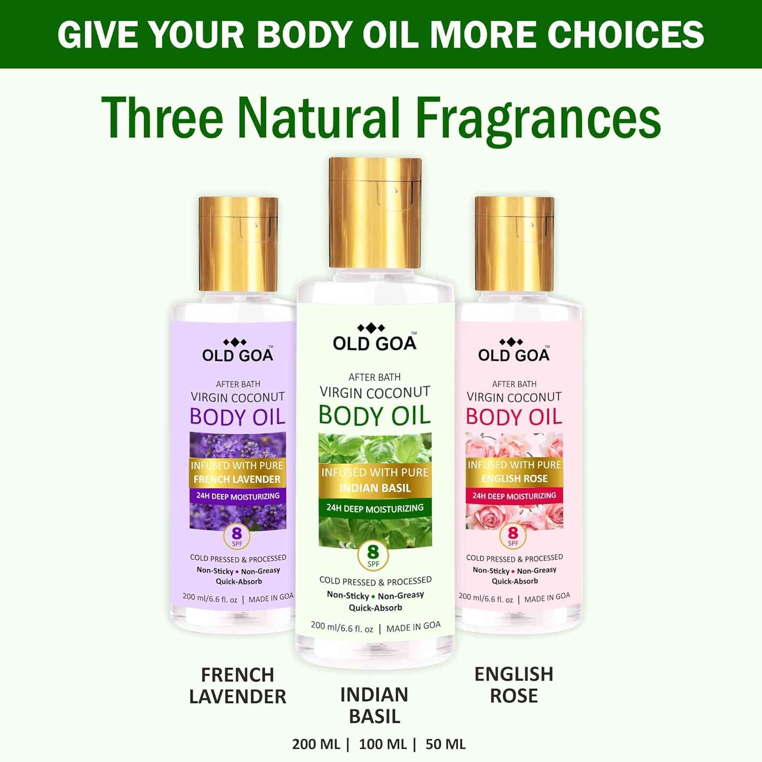 Body Oil Indian Basil-OLDGOA Oils