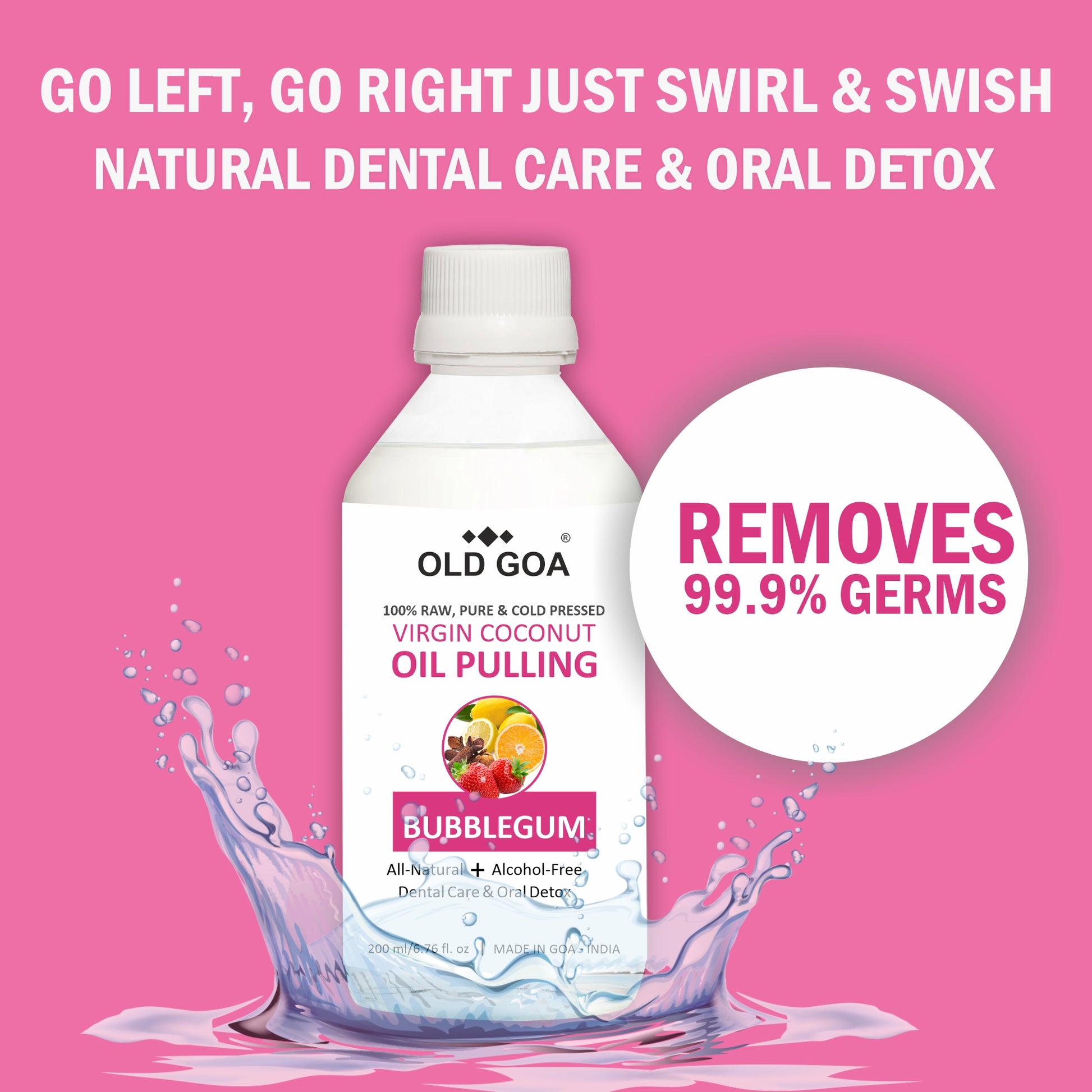 Oil Pulling Bubblegum-OLDGOA Oils
