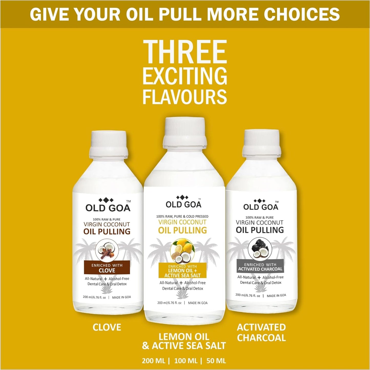 Oil Pulling Lemon Oil with Active Sea Salt-OLDGOA Oils