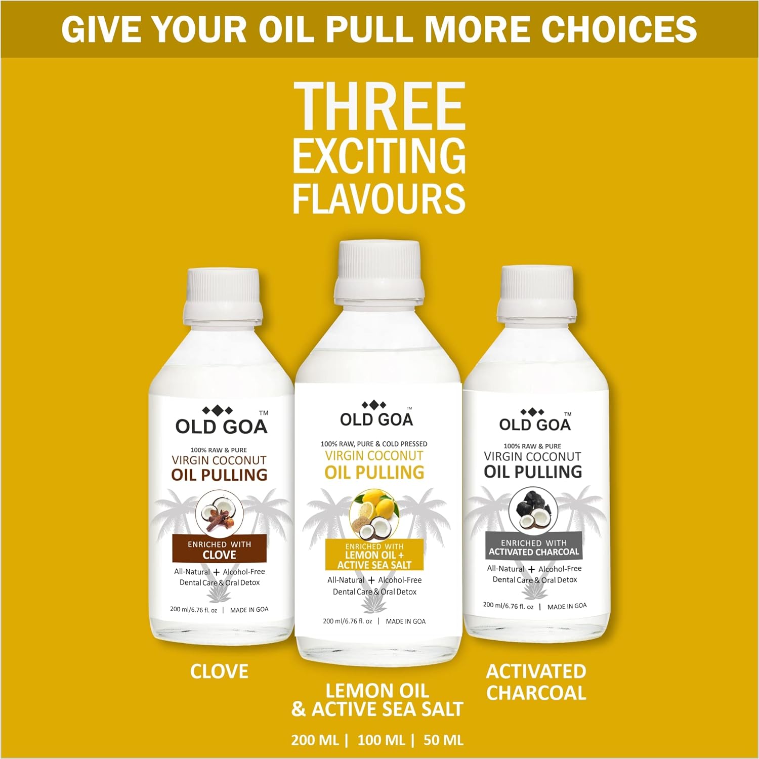 Oil Pulling Lemon Oil with Active Sea Salt-OLDGOA Oils