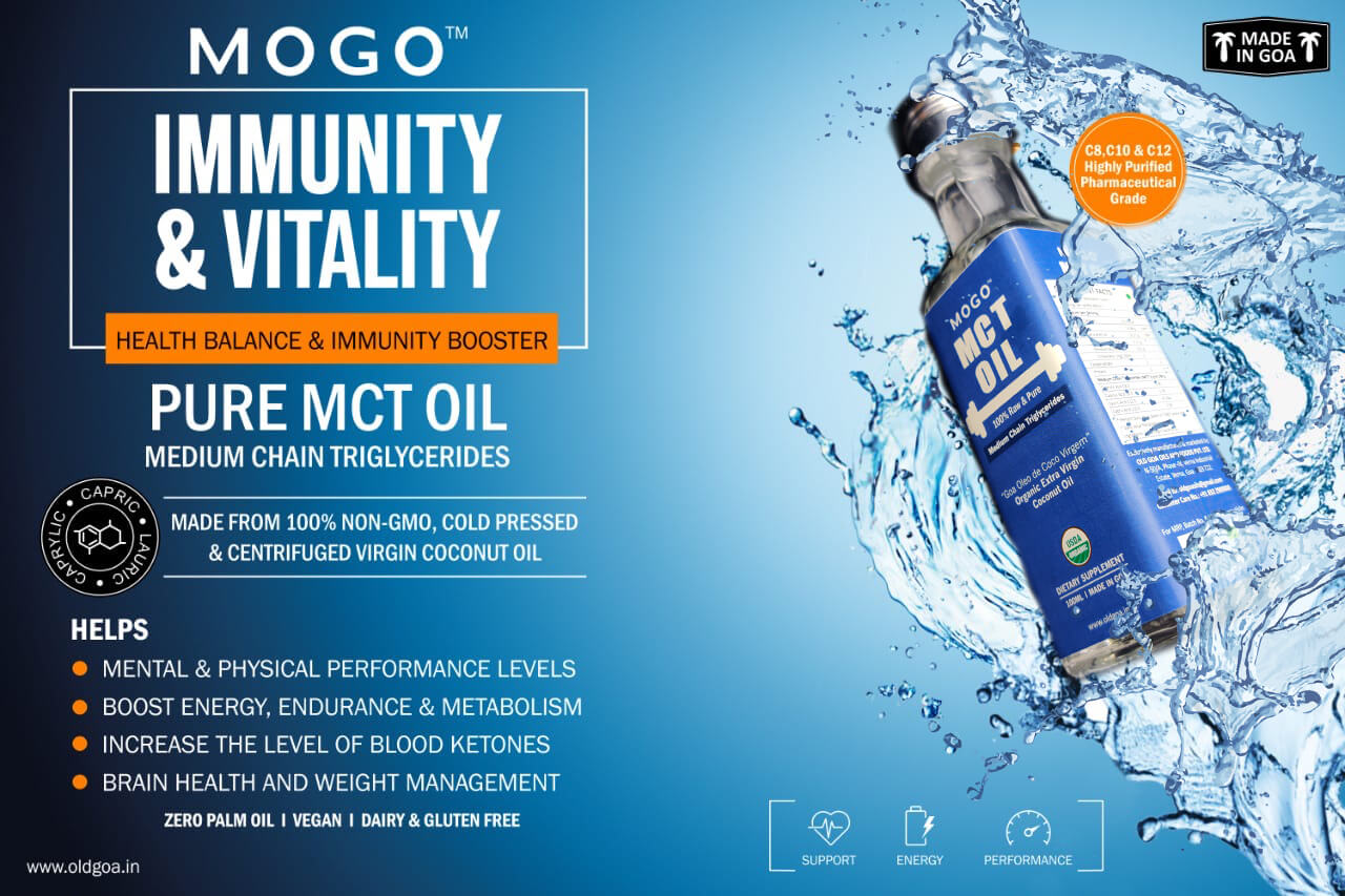 MOGO MCT Oil | Keto-Friendly Energy – (100ml) - OLDGOA Oils