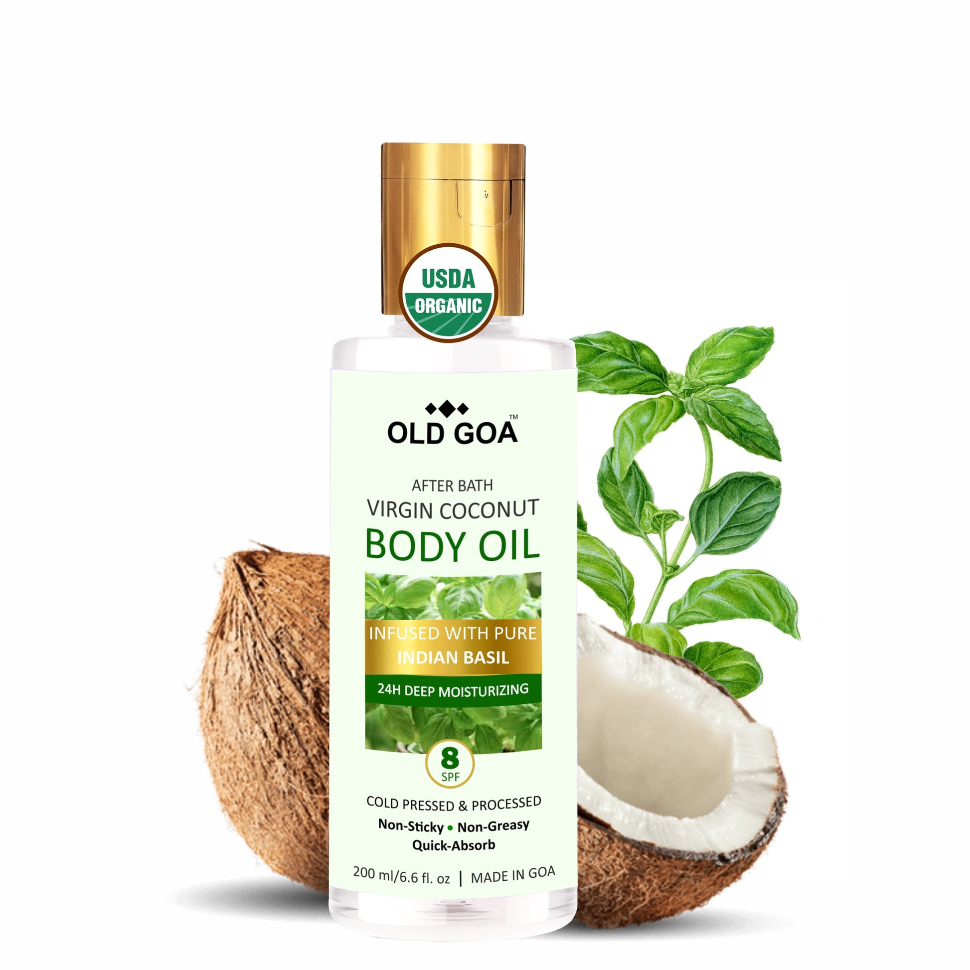Body Oil Indian Basil-OLDGOA Oils