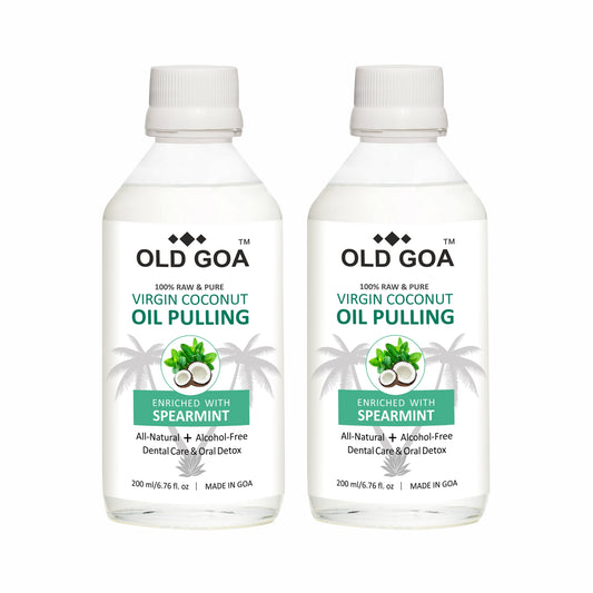 Oil Pulling Spearmint Combo | Pack of 2-OLDGOA Oils