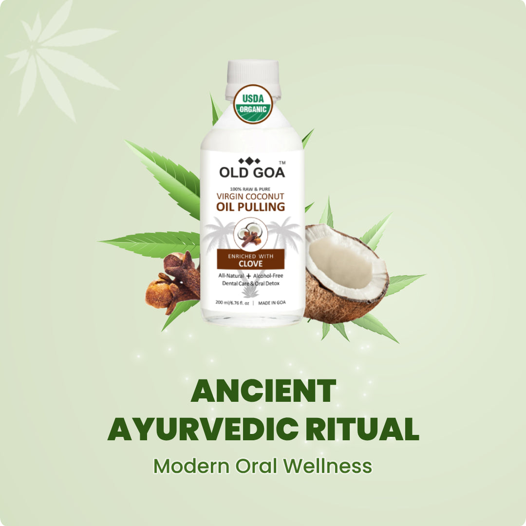 Virgin Coconut Oil Pulling - OLDGOA Oils
