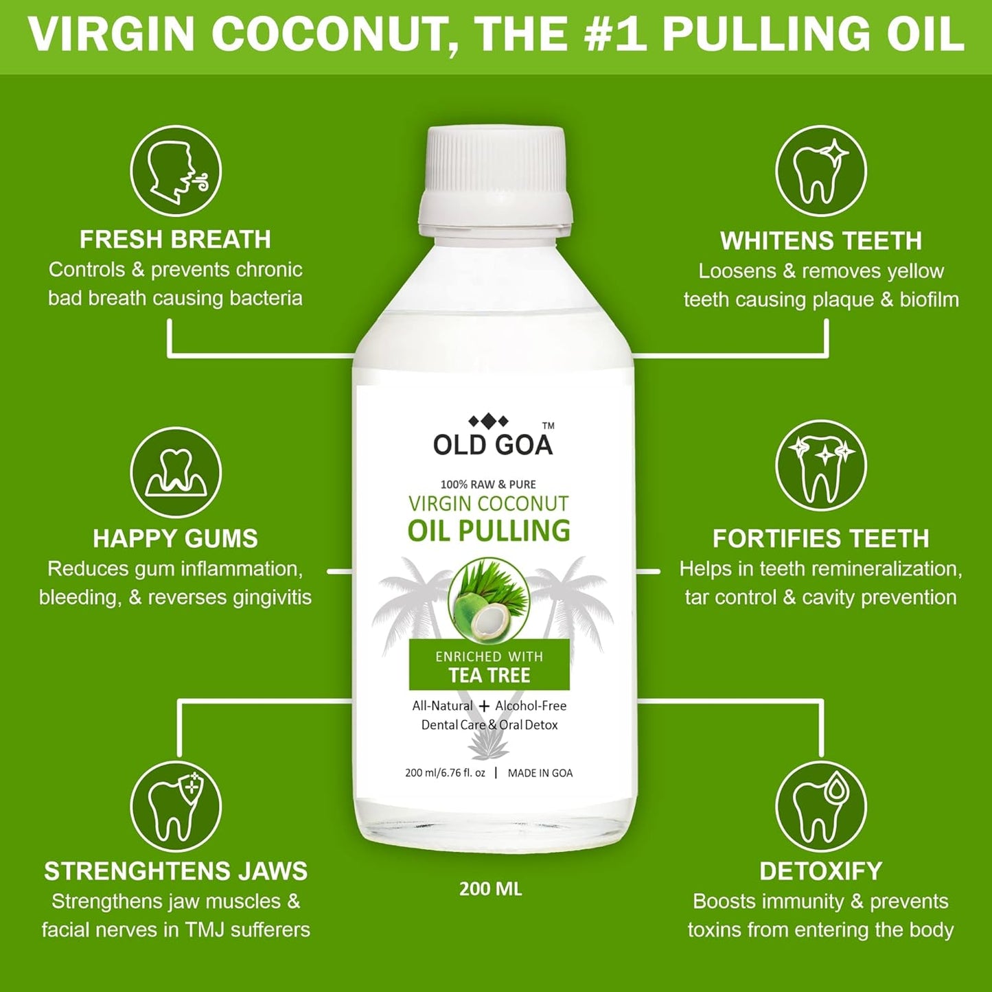 Oil Pulling Tea Tree