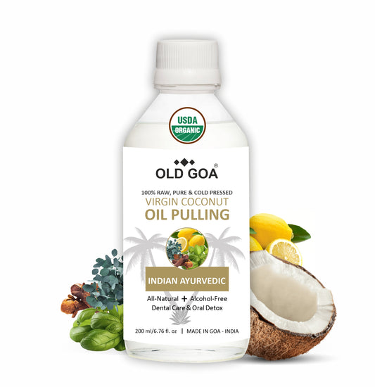 Virgin Coconut Oil Pulling - OLDGOA Oils