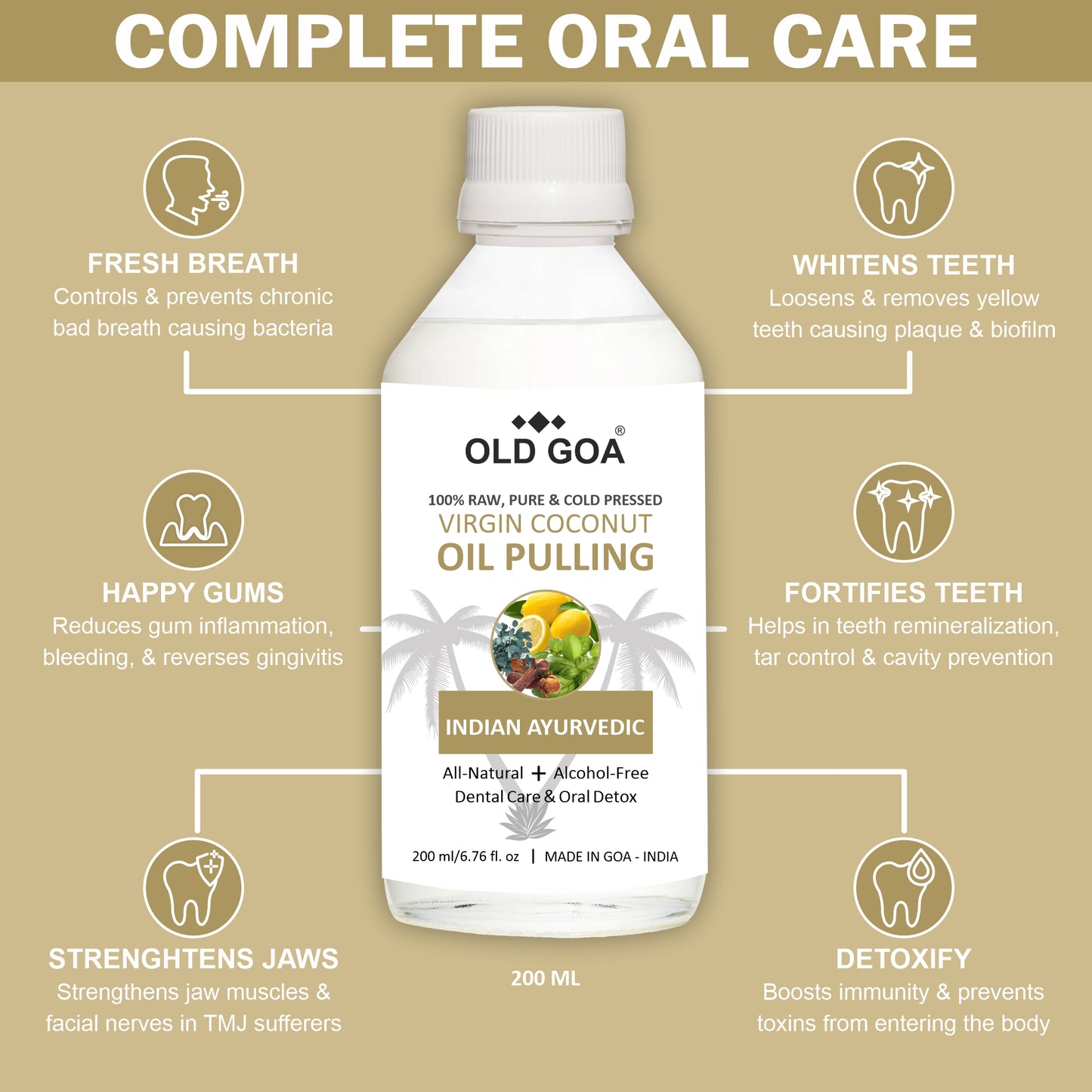 Oil Pulling Indian Ayurvedic