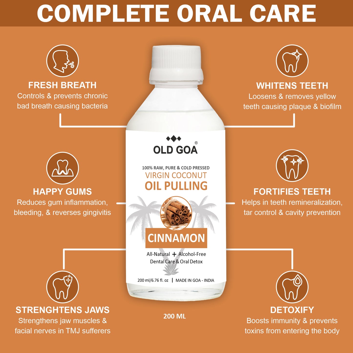 Oil Pulling Cinnamon