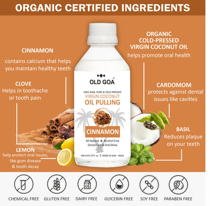 Oil Pulling Cinnamon