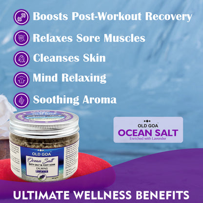 Ocean Bath Salt Lavender |300g