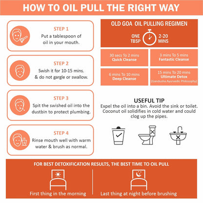 Oil Pulling Orange