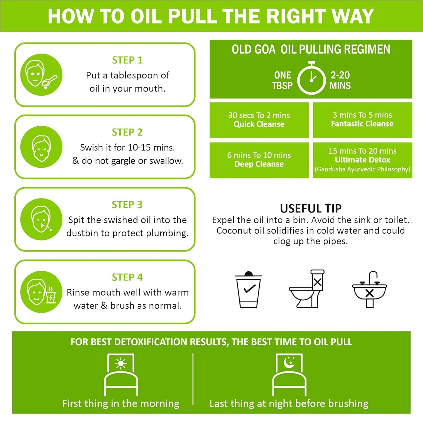 Oil Pulling Tea Tree