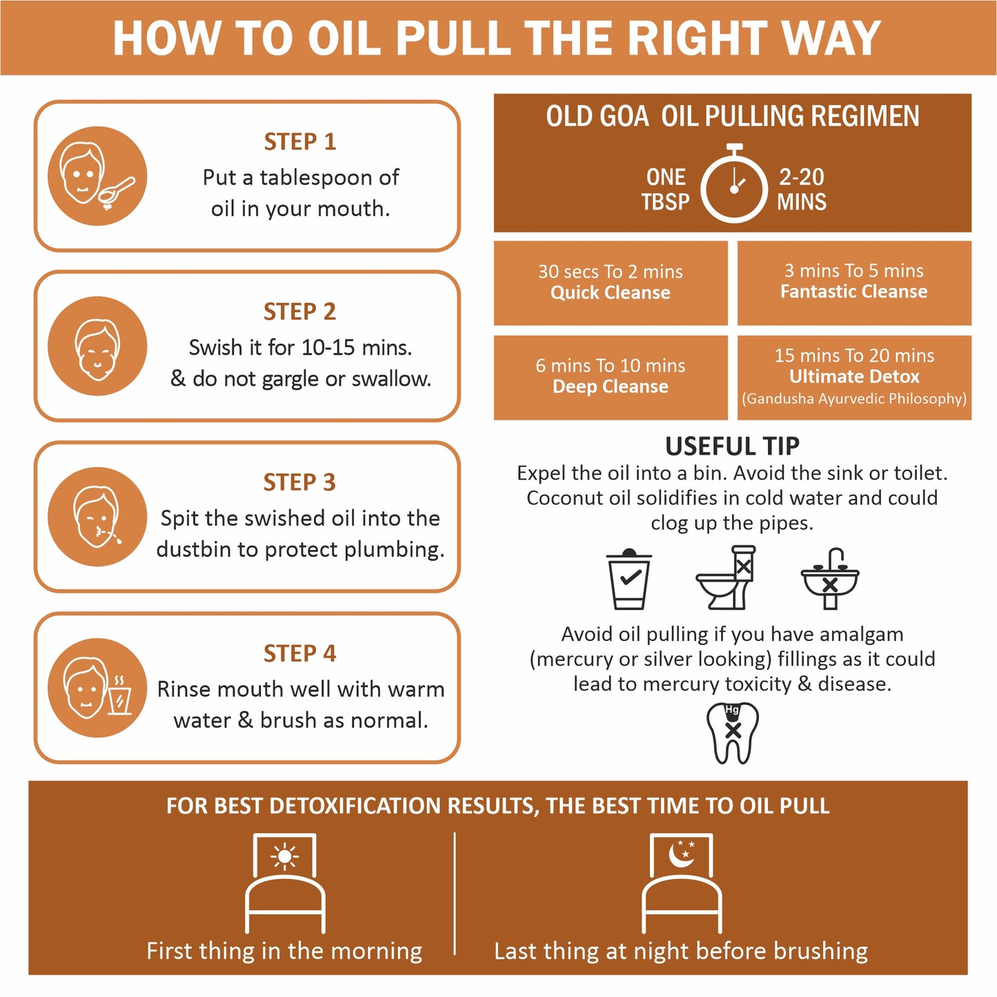 Oil Pulling Cinnamon