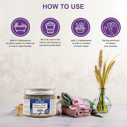 Ocean Bath Salt Lavender |300g