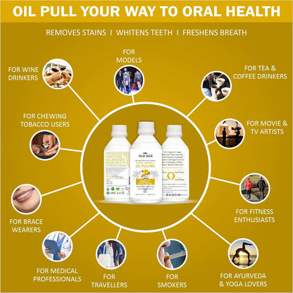 Oil Pulling Lemon Oil with Active Sea Salt