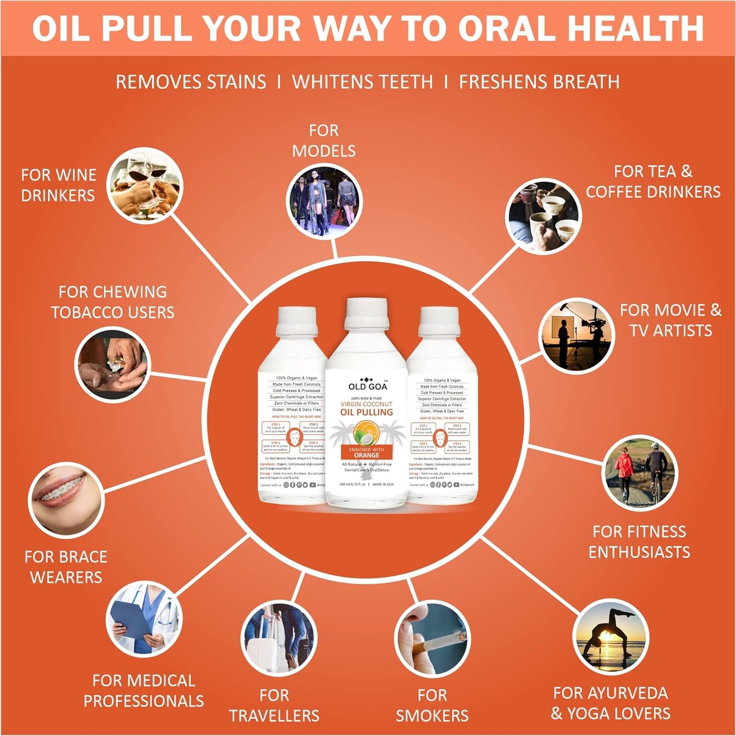 Oil Pulling Orange