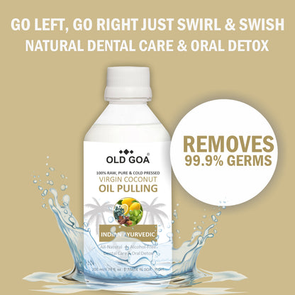 Oil Pulling Indian Ayurvedic