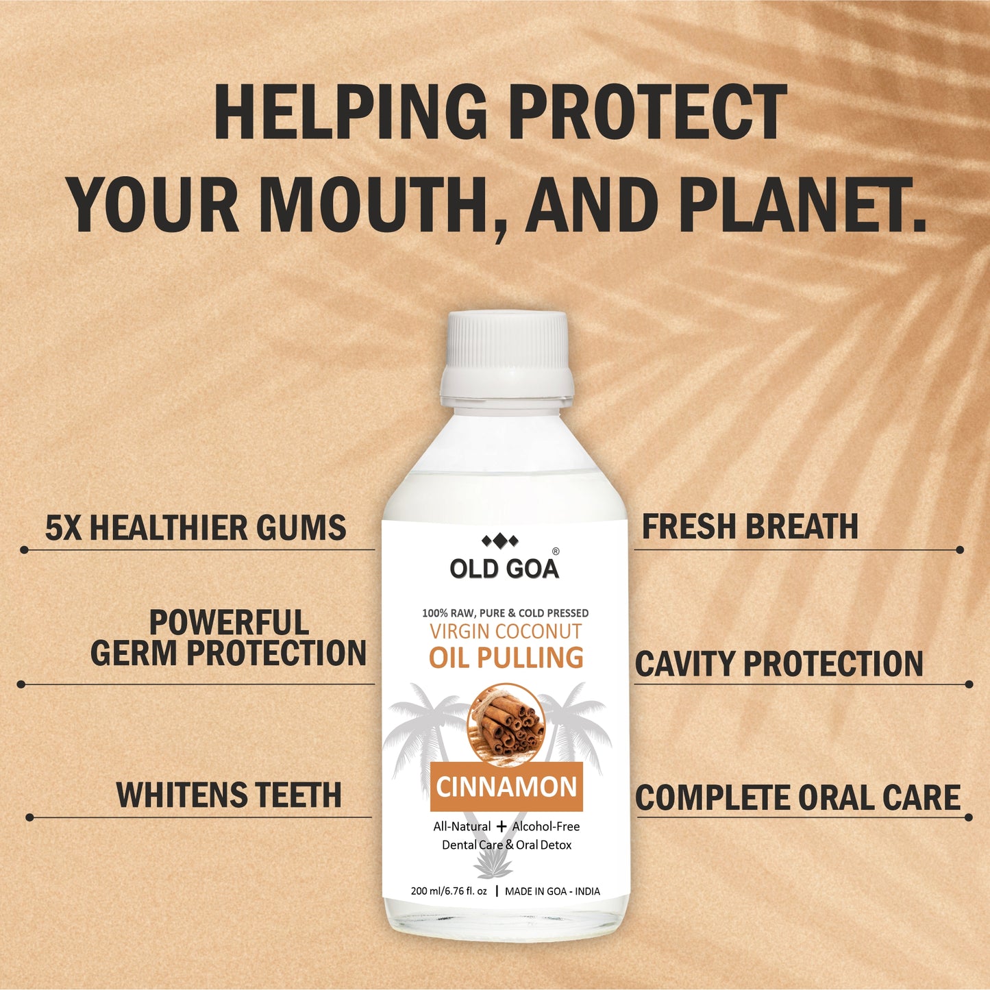 Oil Pulling Cinnamon