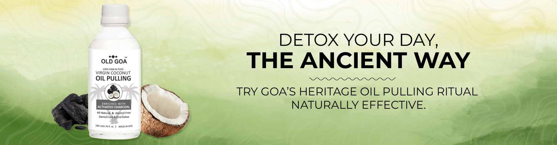 Virgin Coconut Oil Pulling - OLDGOA Oils