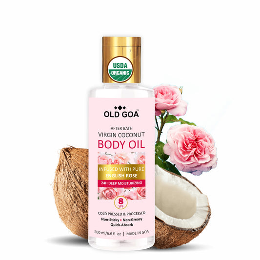 Body Oil English Rose-OLDGOA Oils