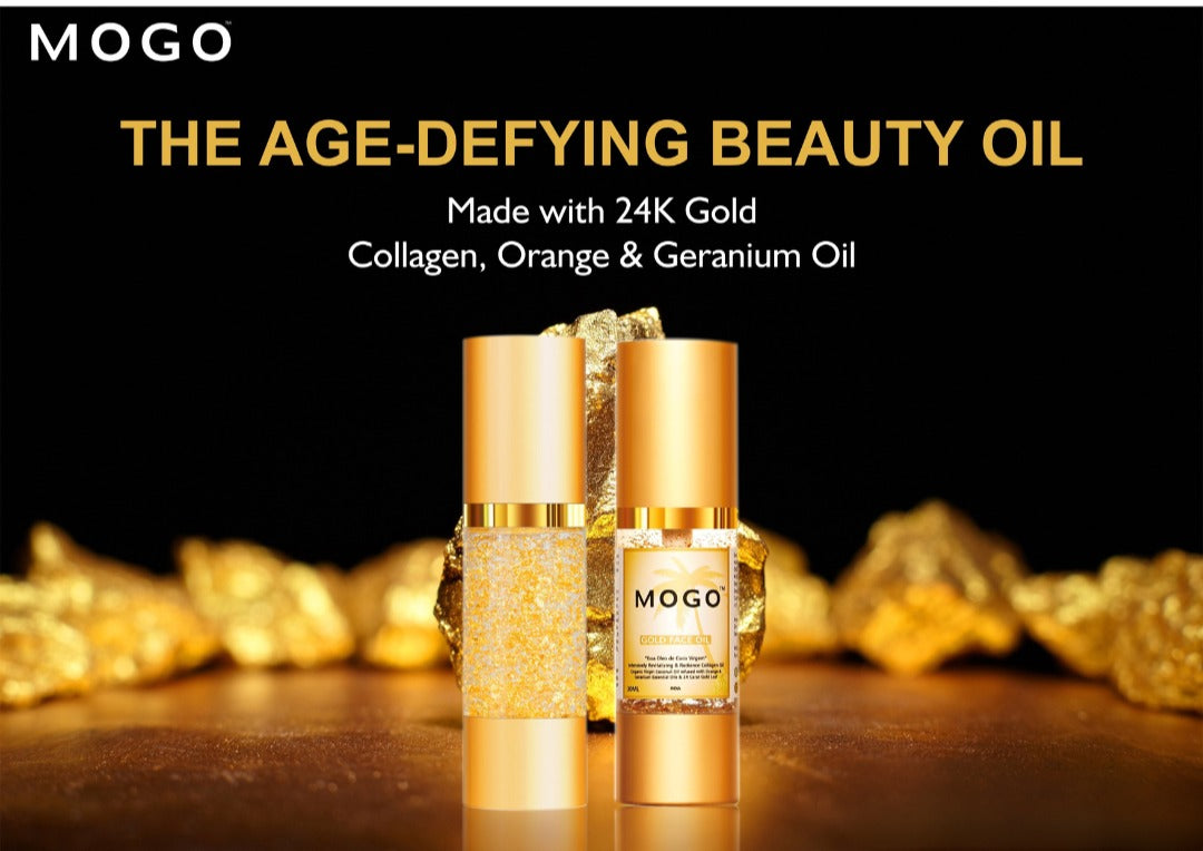 MOGO Gold Anti-aging Face Oil -OLDGOA Oils