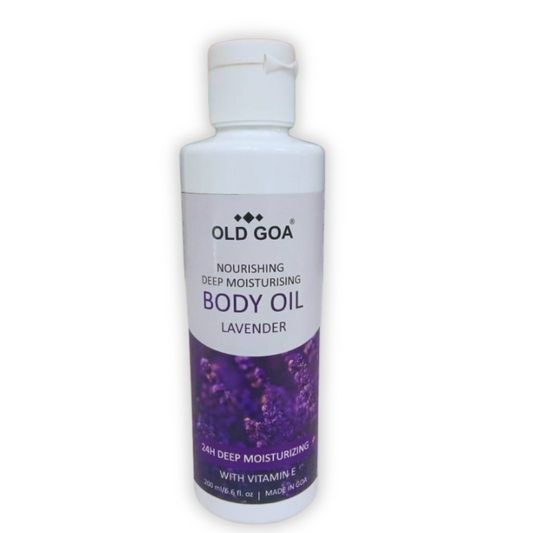 Body Oil Lavender 200 ML-OLDGOA Oils