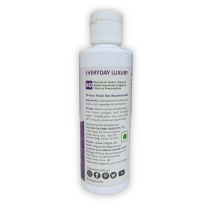 Body Oil Lavender 200 ML-OLDGOA Oils