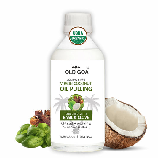 Oil Pulling Basil & Clove-OLDGOA Oils