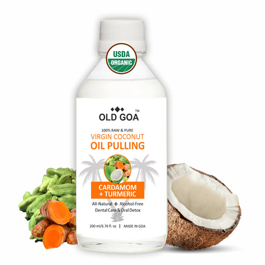 Oil Pulling Cardamom & Turmeric-OLDGOA Oils