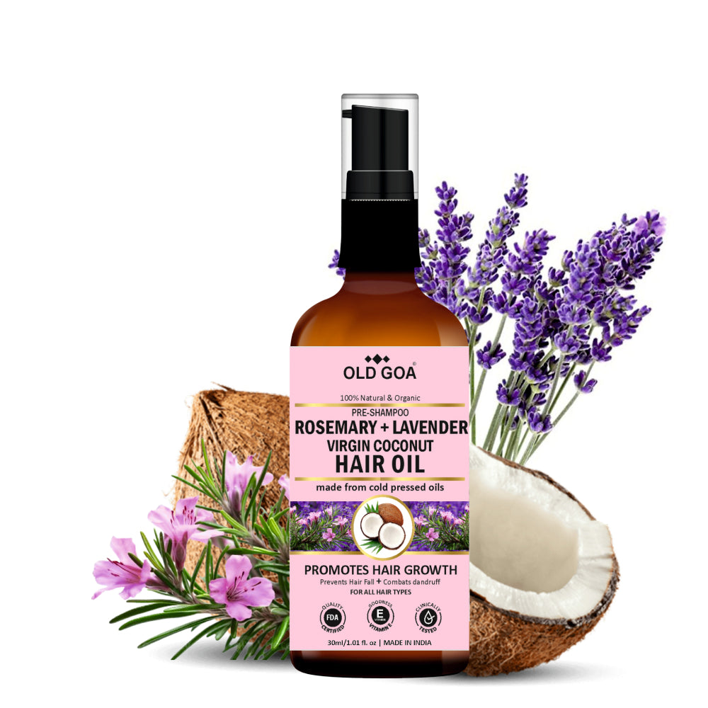 OLDGOA Rosemary & Lavender Hair Growth Oil